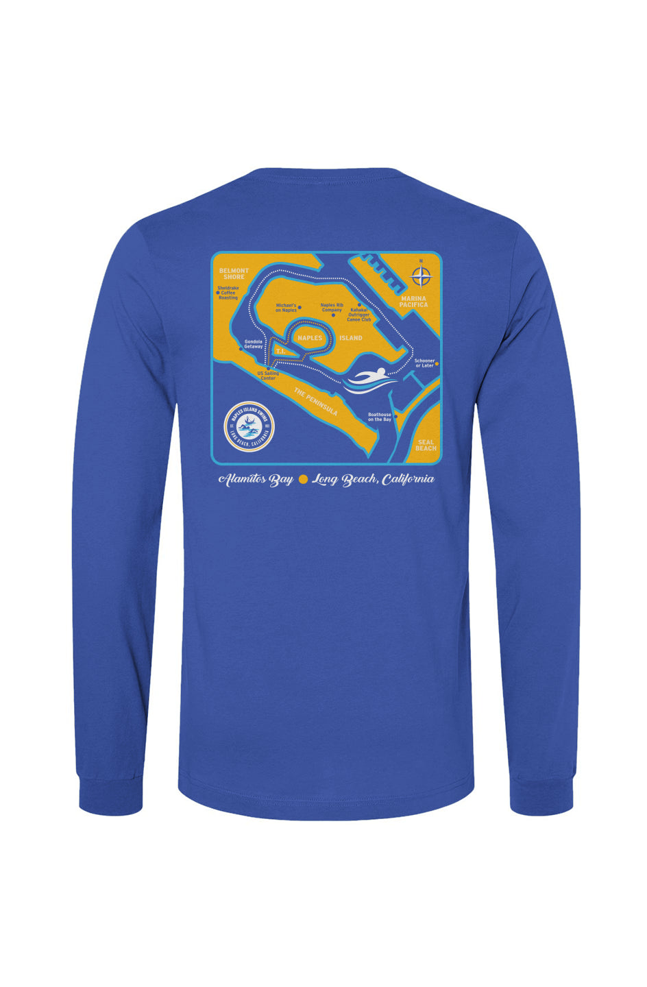 Naples Island Swims 2024 // Unisex Cotton Long Sleeve