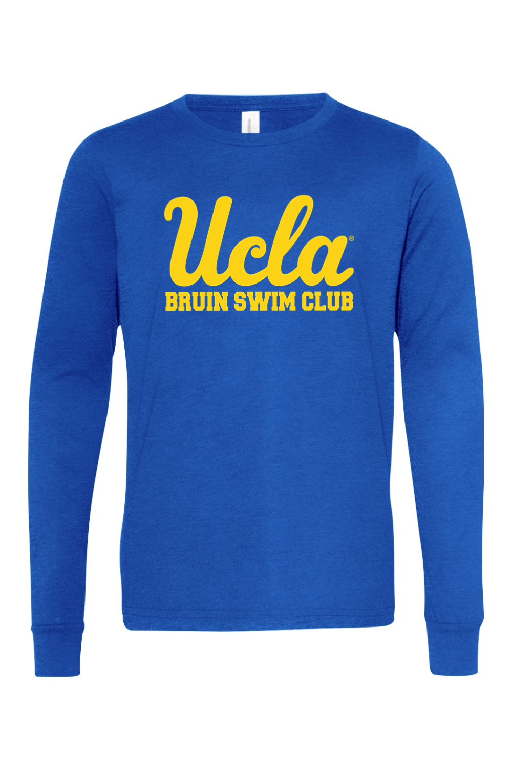 UCLA Bruin Swim - BLUE Classic L/S Shirt - Youth Unisex