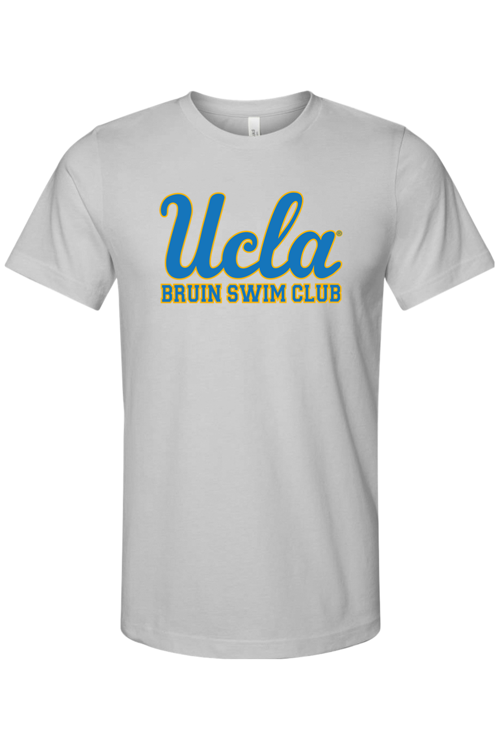 UCLA Bruin Swim - GREY Classic S/S Shirt - Adult Unisex