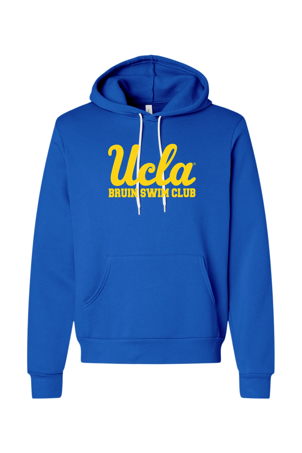 UCLA Bruin Swim - BLUE Pullover Hoodie - Adult Unisex