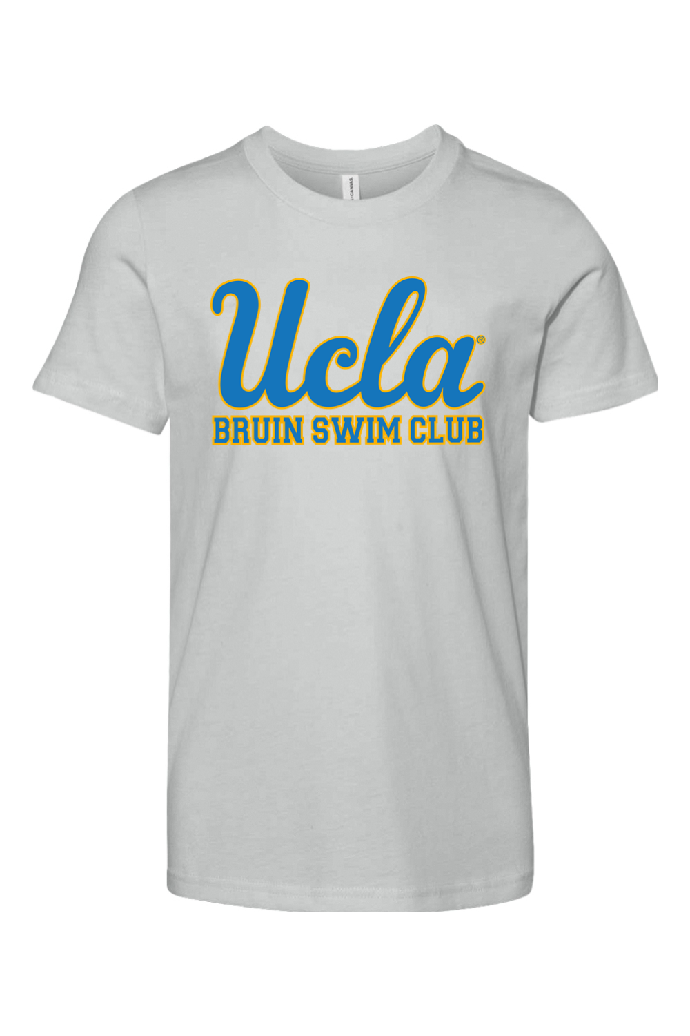 UCLA Bruin Swim - GREY Classic S/S Shirt - Youth Unisex