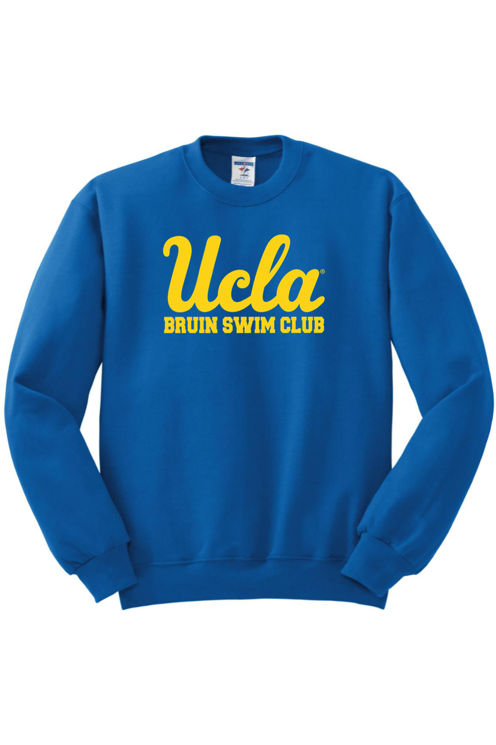 UCLA Bruin Swim - BLUE Crewneck Sweatshirt - Adult Unisex