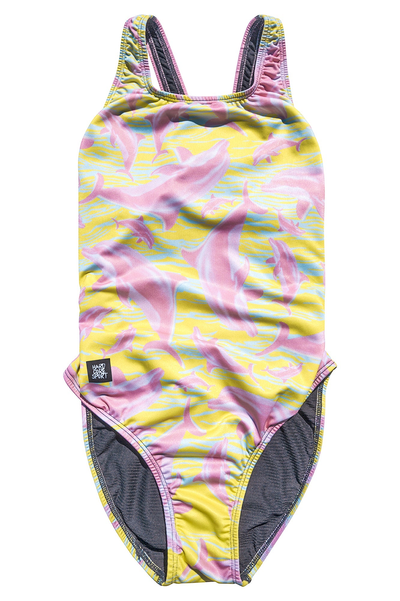 Pink Dolphins // Womens Racerback