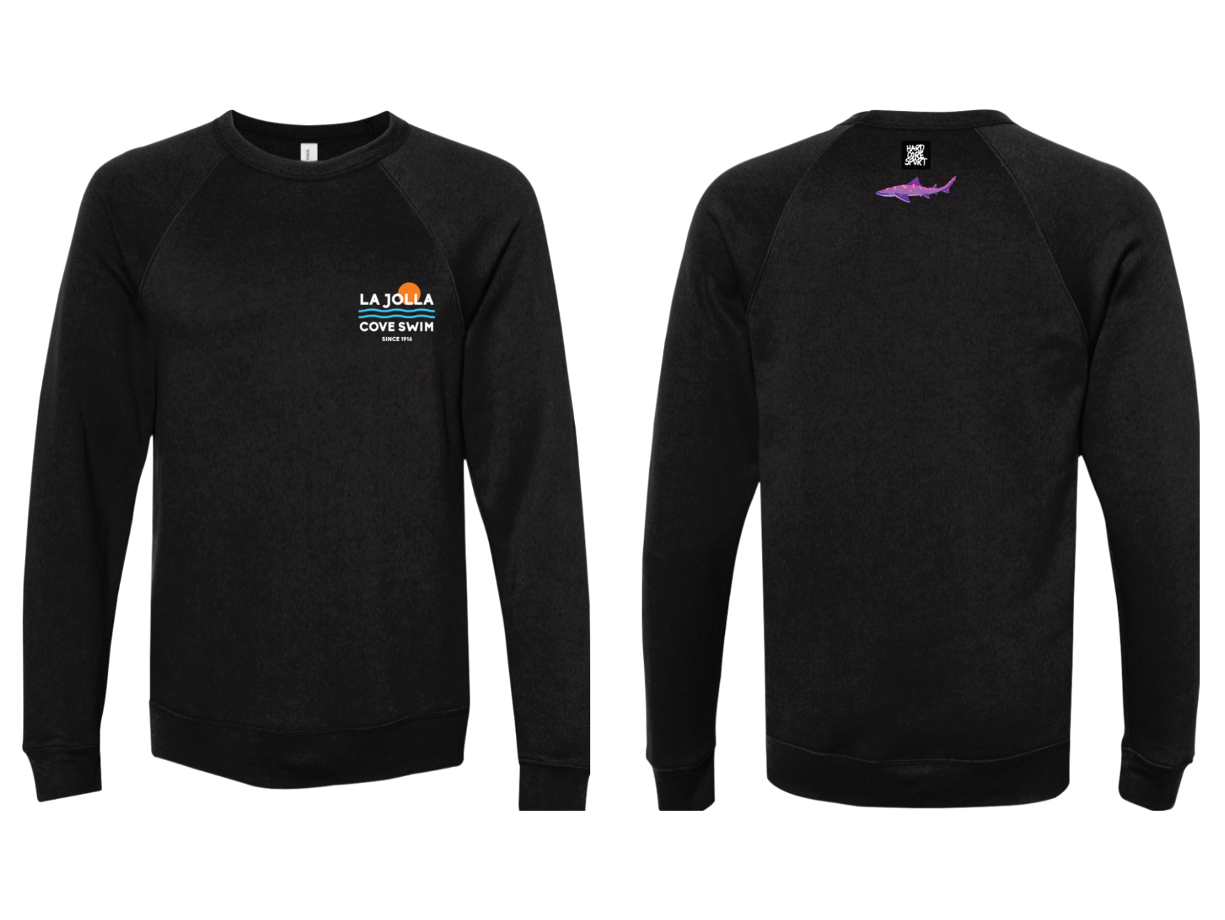La Jolla Cove Swim 2025 // Crewneck Sweater LEOPARD SHARK
