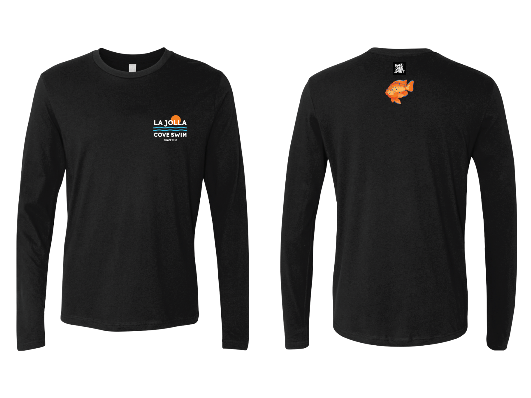 La Jolla Cove Swim 2025 // Long Sleeve T Shirt GARIBALDI