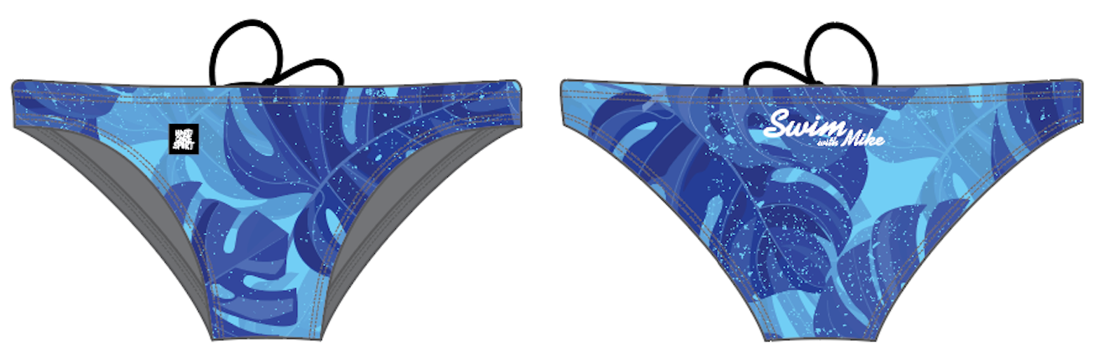 Swim with Mike 2025 // Womens Pistol Bottom - Blue
