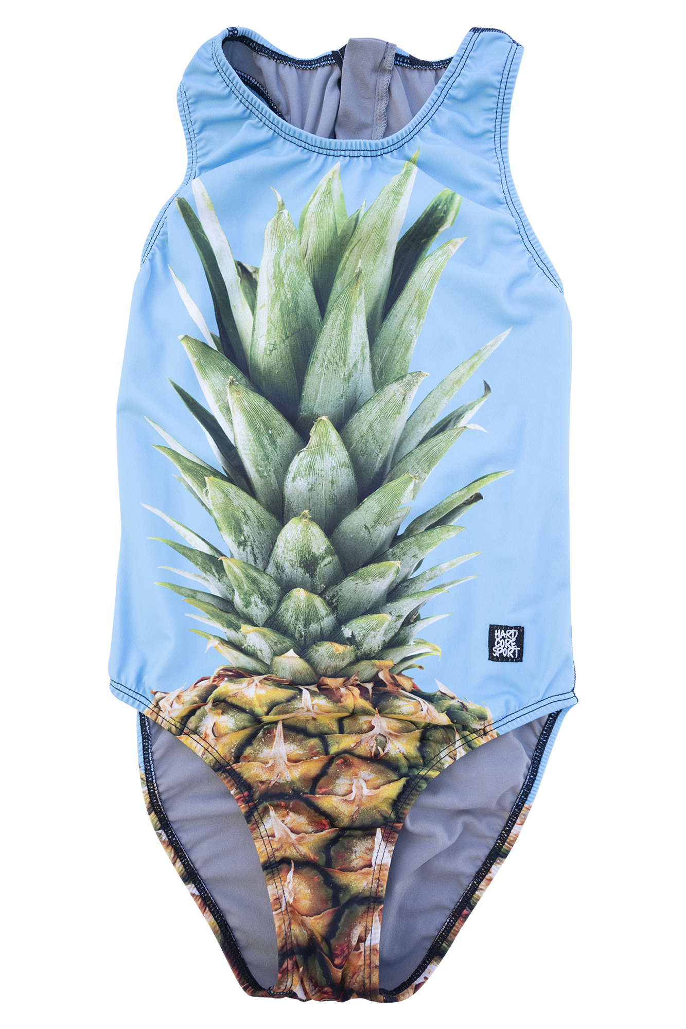 I am a Pineapple // Womens Zip Up Waterpolo